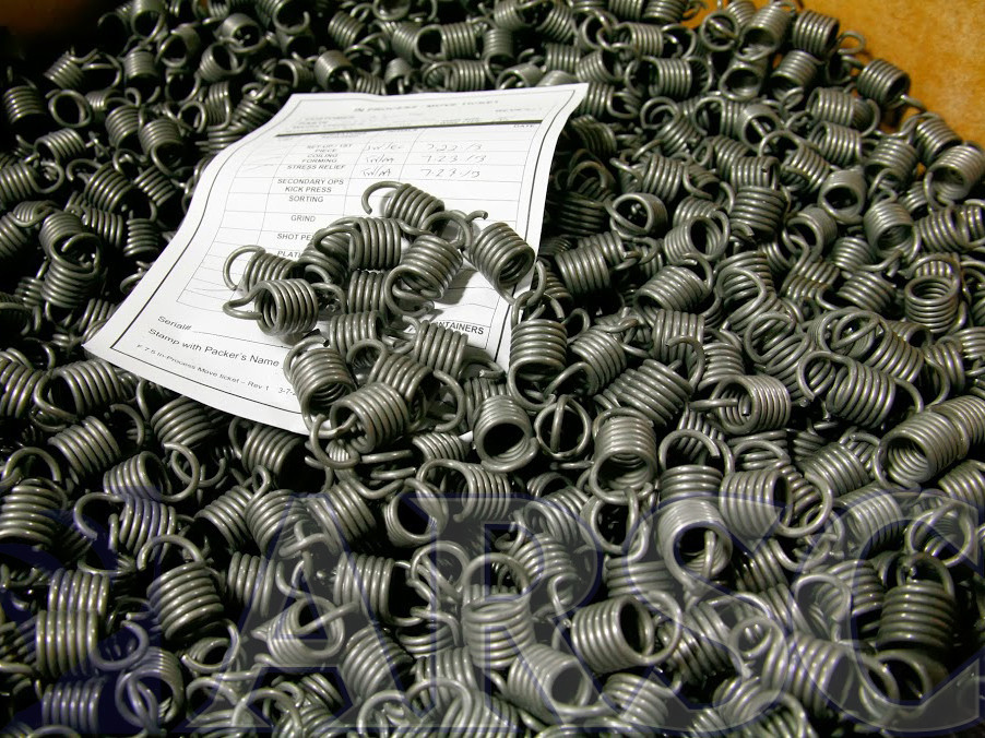 Small Steel Extension Springs