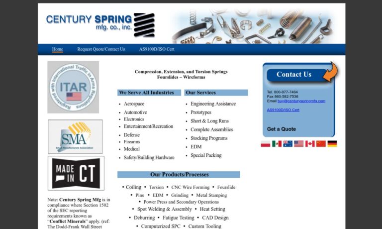 Century Spring Manufacturing Company, Inc.