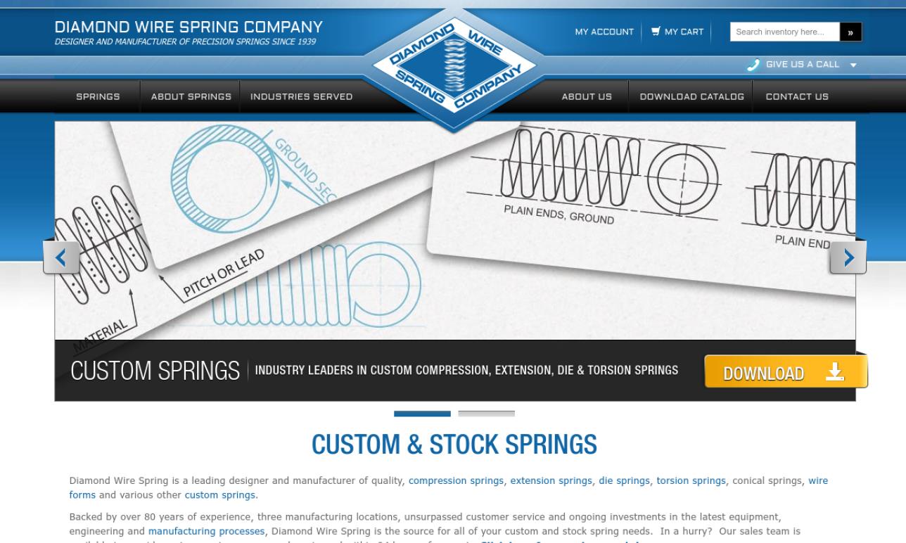 Diamond Wire Spring Company Spring Manufacturer