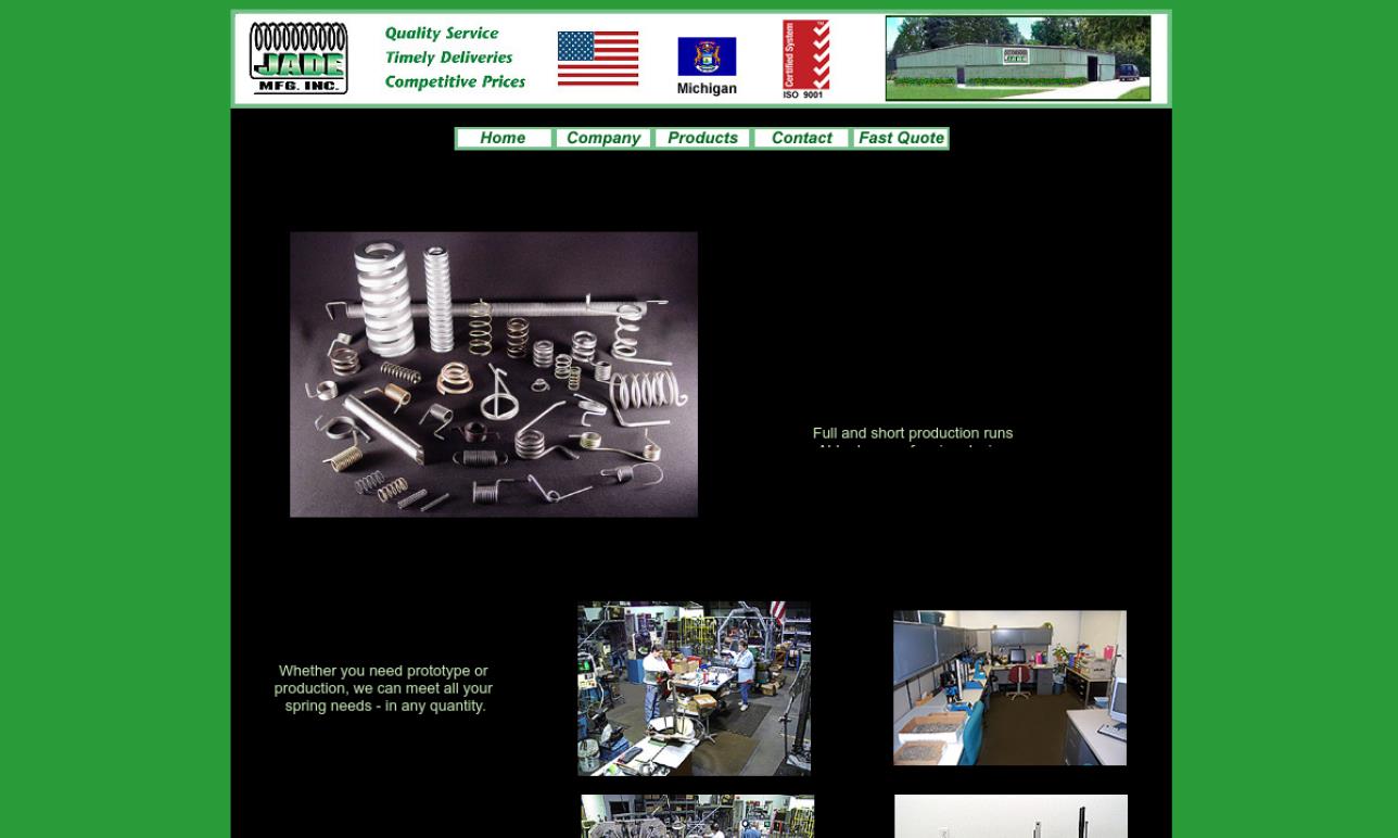 JADE Manufacturing, Inc. Spring Manufacturer