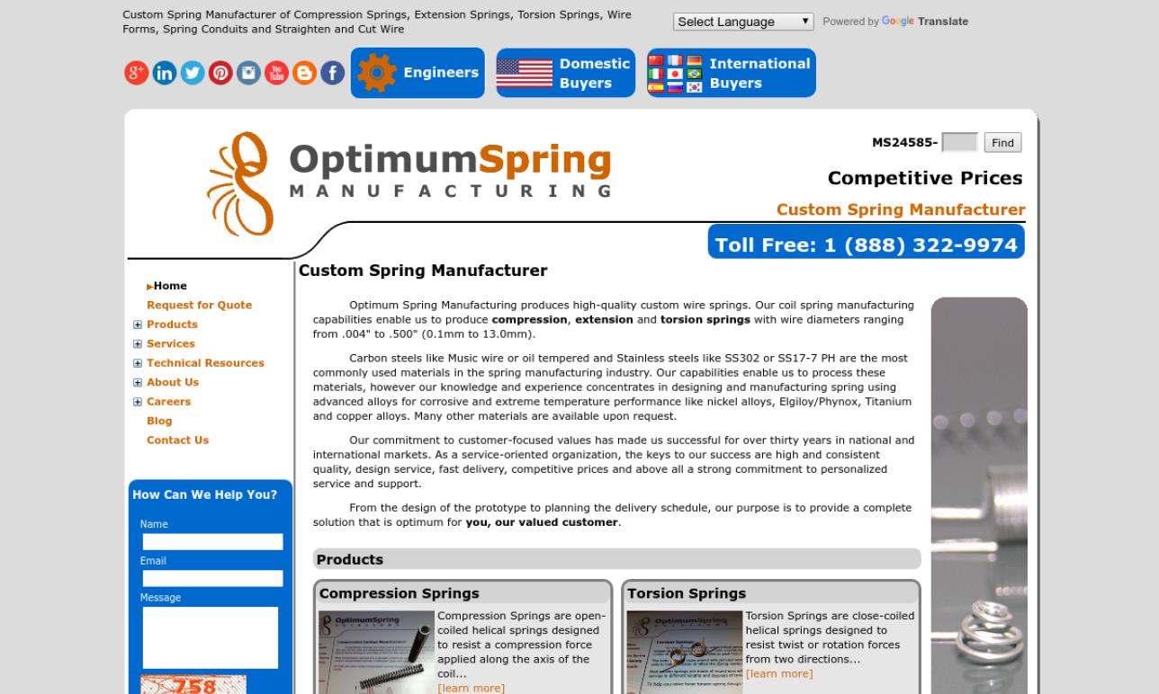 Optimum Spring Manufacturing