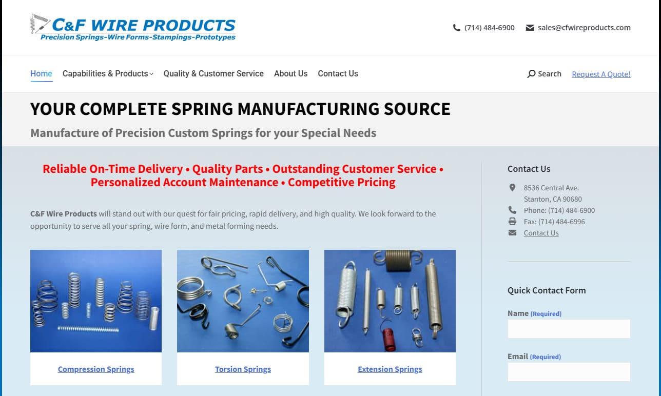 C&F Wire Products C&F Wire Products